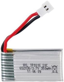 Walkera 20C 1S 350mAh 3.7V LiPO Battery for Ladybird V2 RC Quadcopter