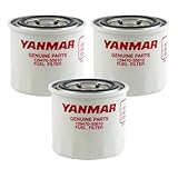 Yanmar 129470-55810 Fuel Filter (Pack of 3)
