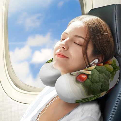 Almohada viscoelástica tamaño único para viaje miniatura 3