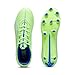 Puma, Men's, Ultra 5 Play Firm, Artificial Ground Soccer Cleat, Fizzy Apple-Puma White-Bluemazing, 12.5