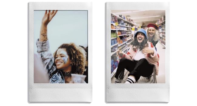 Película instantánea Fujifilm Instax Mini: 20 disparos totales (10 hojas × 2), para cámaras Fujifilm Instax Mini, calidad premium ISO 800, fotos blancas de tamaño cartera (5,4 × 8,6 cm) miniatura 2