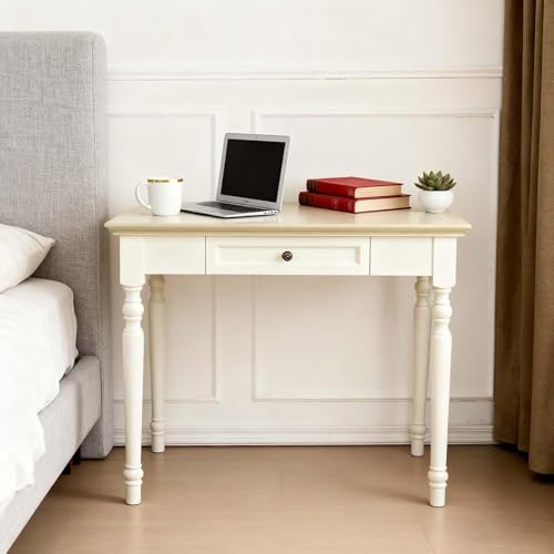 L shaped solid wood executive desk