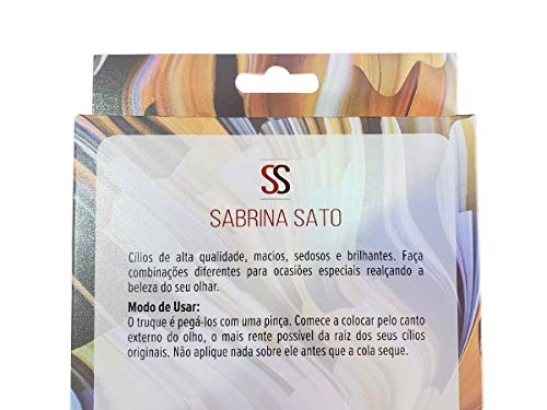 Cílios Postiços Magnéticos Sabrina Sato 3D - F003