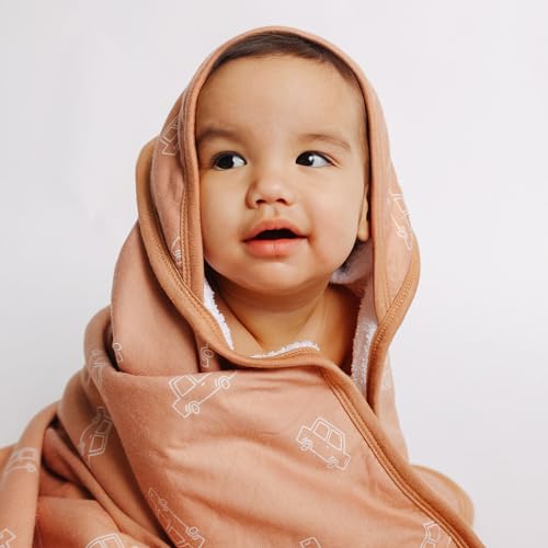 Image of Copper Pearl Premium Knit Hooded Bath Towel Cooper