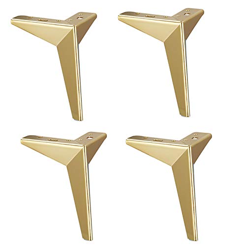 Patas para muebles de repuesto triangulares para solucionar la inestabilidad del sofá 2