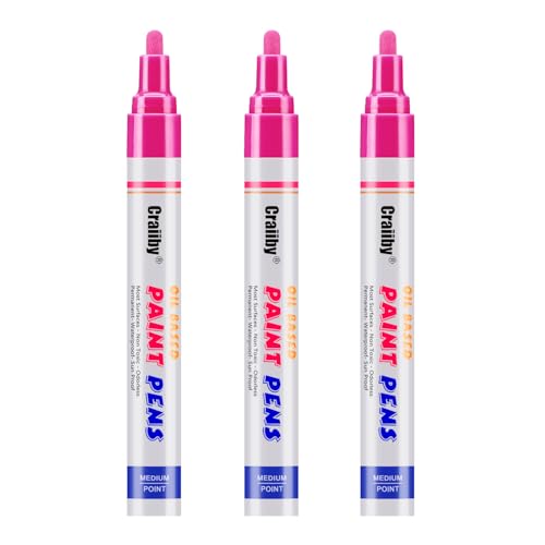 Pink Paint Markers