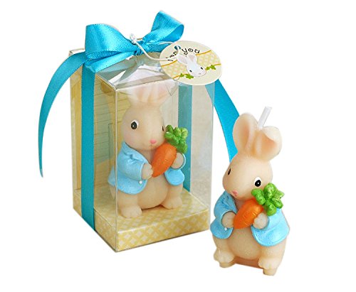 Uxzeb Mini Bunny Cake Toppers Cute Candle For Meri Meri Peter Rabbit Party Supplies Kids Birthday Party Favor Baby Shower Decorations(Bunny) #TOP1