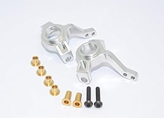 Axial SCX10 Upgrade Parts Aluminum Front Knuckle Arm - 1Pr Set Silver