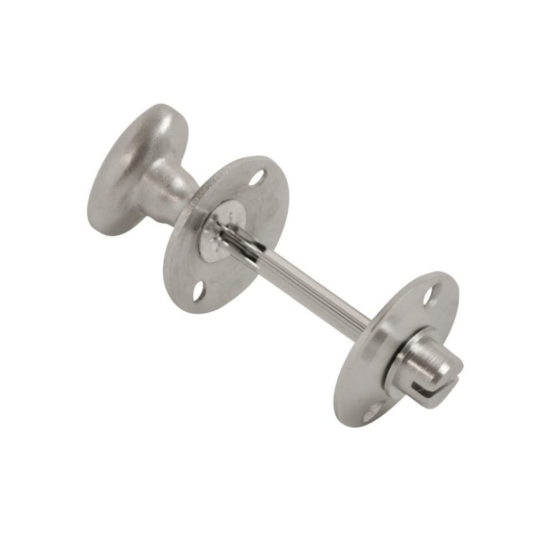 Vibe Thumbturn & Release Security Bolt On Satin Chrome Door Handle Bathroom Thumbturn & Release Security Bolt On Satin Chrome For Internal Doors