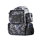 Marine Sports, Mochila de Pesca Marine Sports M-MP25C 50x45x25cm Com Caixas 7 Compartimentos Cor:Camuflada