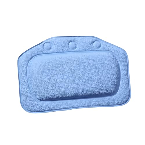 SOESFOUFU PVC Bath Pillow Full Body Tub Pillow with Suction Cups Comfortable Spa Headrest
