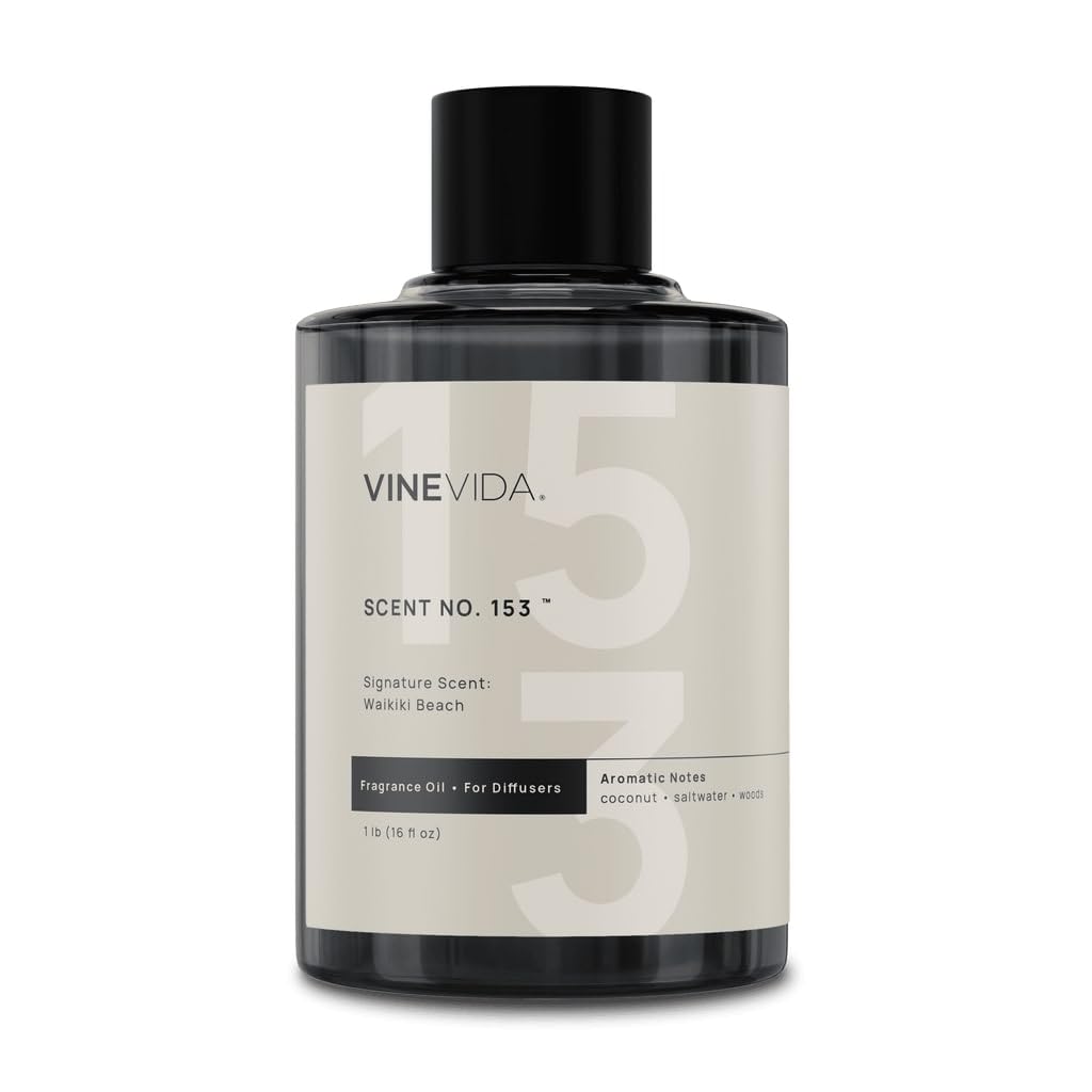 VINEVIDA [16 Oz] Inspired by: Waikiki Beach; Diffuser Oil Refill | Premium Scent Diffuser Oil for Home