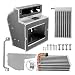 F31-1036-1 F31-10361 Aluminum AC Heater Box Assembly Fit for Kenworth T600/T600B/T660/T800/W900/W900B/W900L Includes All Parts Air HVAC Box Replace# K1425351, TE6260J2, F31-1064-11112