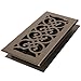 Decor Grates SPH214-NKL 2-Inch by 14-Inch Scroll Floor Register, Brushed Nickel by Decor Grates