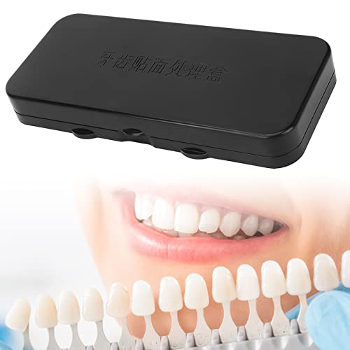 Image of Ceramic Veneers Box,Ceramic Veneers Denture Box,Professional Veneer Pretreatment Patch Tooth Box Ceramic Veneers Denture Storage Box for Arrangement Cleaning