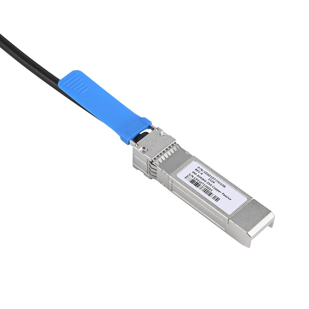 BESNIN SFP28_DAC 25/100G Direct Attach Copper Twinax Cable 1M/2M/3M 30AWG 25G/100G Copper Passive (30AWG 25G 1M) - Image 5
