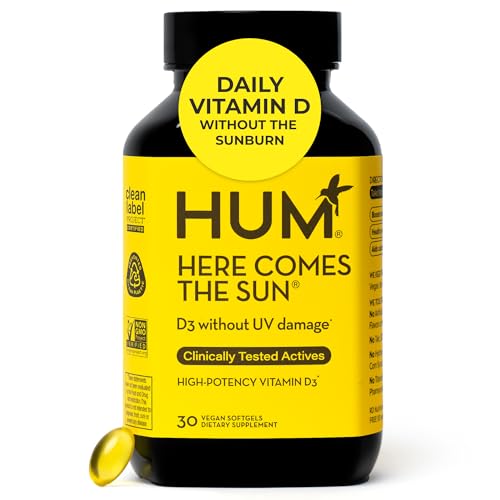 HUM HUM Here Comes The Sun Vitamin D3 Immune Support & Bone Health, 30 Count sold by HUM Nutrition - Amazon Seller - US