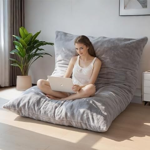 BYBYME 3-in-1 Bean Bag Chair Cover