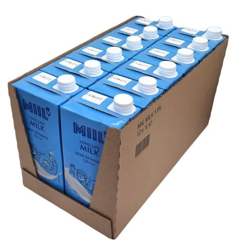 MIIL Haltbare Milch 1 5% Fett 12 Pack (12 l)