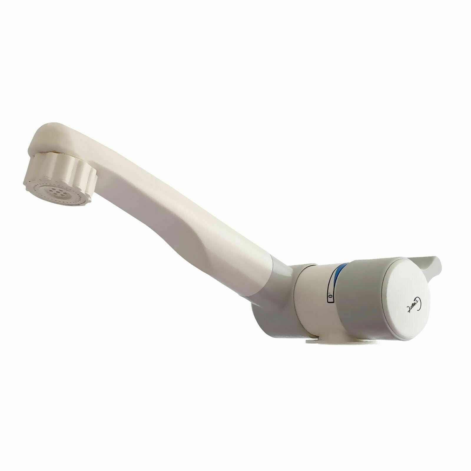 Rubinetto dell'acqua London, getto spray, uscita 12 V, micro interruttore miscelatore caldo e freddo, per roulotte e camper