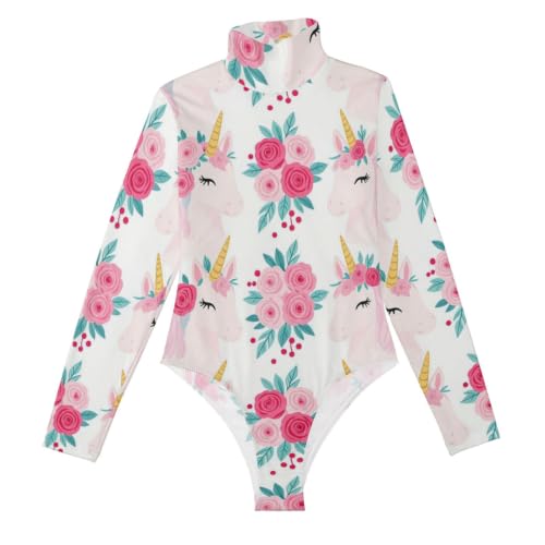 Body moldeador para mujer sexy de cuello alto y mangas largas GuoChe
