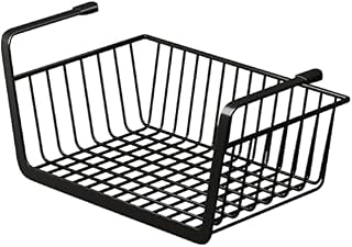 Under Shelf Basket Storage Shelf Kitchen Cupboard Hanging Basket Kitchen Organizer