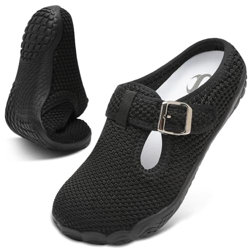 Women's Wide Slip-On Flat Mules