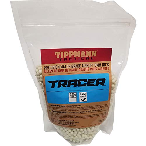 Tippmann Tracer Precision Match Grade 6mm Airsoft BB's Light Green
