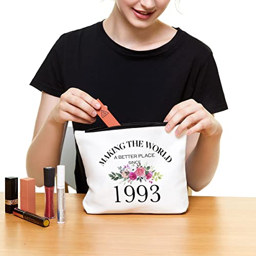 30Th Birthday Gifts For Women Daughter Granddaughter Mom Aunt Bff Friends Bestie Teacher Boss Coworker-Making The World Since 1993- 30 Years Old Gifts Ideas For Women Turning 30 For Wife Sisters Her.. #TOP3