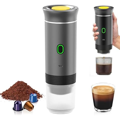 Qawner Machine à Café Portable 3-en-1 Cover
