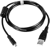 MaxLLTo USB 2.0 PC Charger Data Cable/Cord/Lead for Pentax Optio E10 M10 M20 M30 MX MX4 Digital Camera