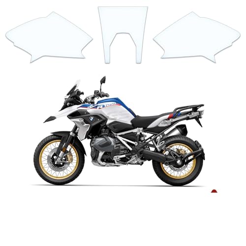 Image of Stone Chip Paint Protection Film PPF Motorcycle Film Suitable for BMW R1250GS 2019+ Tank Protection Film Clear-PU