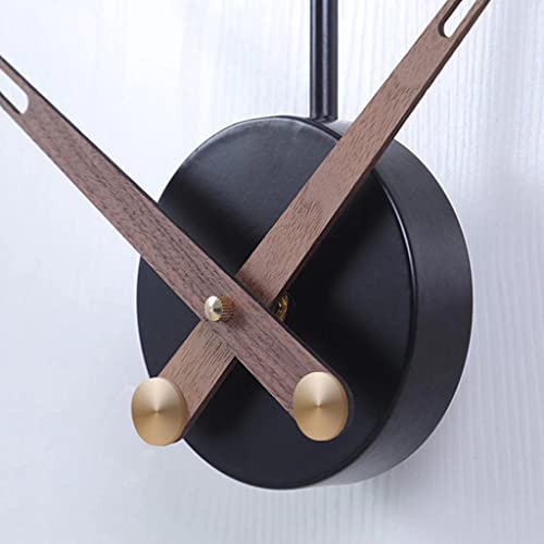 Horloge murale pour bureau moderne grand format vintage silencieuse