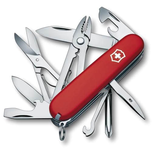 Victorinox Swiss Army Multi-Tool, Tinker Pocket Knife , Red, 91mm