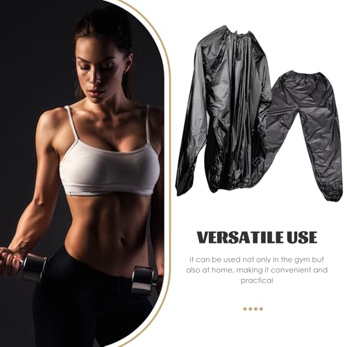 Ropa deportiva térmica FUOYLOO para acelerar sudoración con efecto quema grasa 4