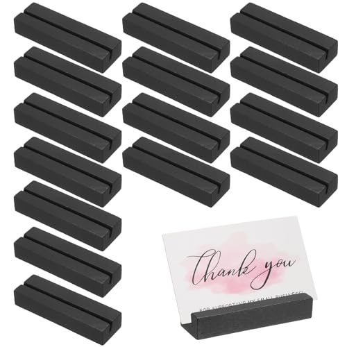 Porte-cartes en bois pour panneaux de buffet et décoration de mariage