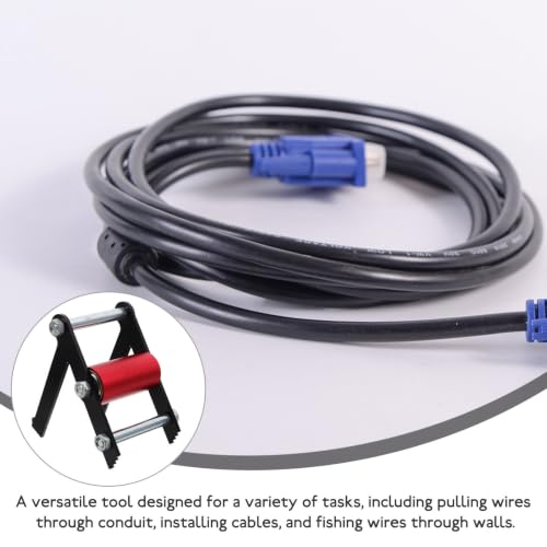 Enhebrador de cables pasacables de aluminio auxiliar para cajas de distribución de luz 8