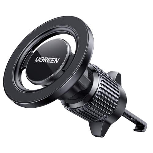 UGREEN Support Téléphone Voiture Magnétique pour MagSafe Porte Smartphone Voiture Aimanté Compatible avec iPhone 17 Pro Max Air 16 15 14 13 12 Galaxy S25...