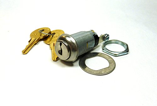 Philmore LKG Plate Tumbler Key Switch - SPST/On or Off : 30-1190