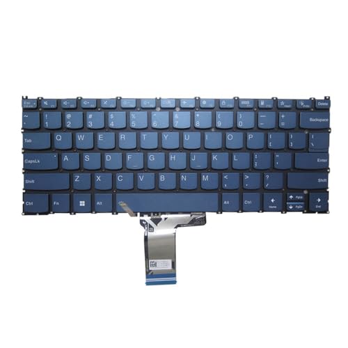 Clavier Lenovo Yoga 7 14IRL8 gray rétroéclairé version US anglais
