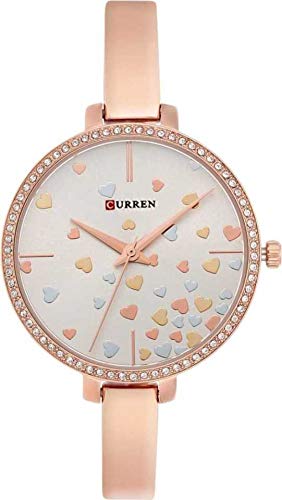 CURREN CR-1842 Analog Wrist Watch for Women (Rose Gold) (B08X9X5PYX) Amazon Price History, Amazon Price Tracker