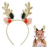 🎄 【Conception légère】 : avec une bonne flexibilité et une conception portable, ce bandeau en bois de cerf convient aussi bien aux enfant qu'aux adultes, offrant une commodité et un confort ultimes pour toute occasion.