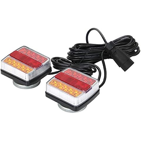 YORKING 12V Magnetic LED Trailer Lights Cover