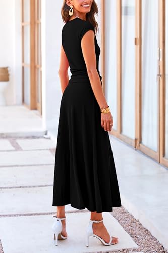 PRETTYGARDEN Two Piece Skirt Set for Women 2025 Summer Spring Dressy Casual Knit Travel Vacation Matching Lounge Outfits