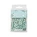 70Pcs Metal Paper Clips Clamps Paper Clips Assorted Colors for Paperwork Office School Use (Mint Green)