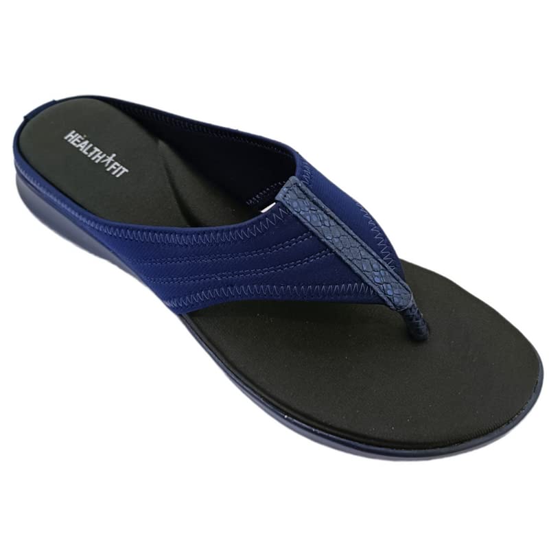 HEALTH FIT Ortho & Diabetic Soft Womens Slippers UK-5 Blue1 (B0BFRR7LMP) Amazon Price History, Amazon Price Tracker