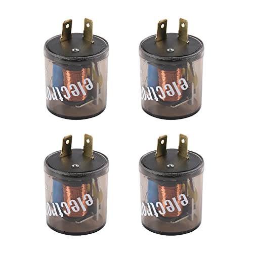 LDMINDA 4 Pcs 2-Pin Flasher