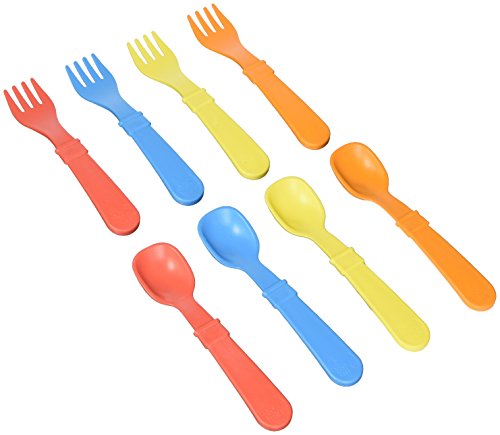 Re-Play 8 Count Utensils (Red/Blue/Yellow)