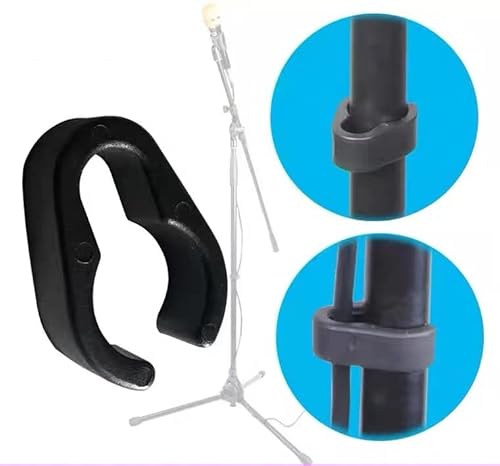Mateda Mic Cable Clips 30Pcs Microphone Boompole Cable Clip Universal Mic Cable Clips #TOP5