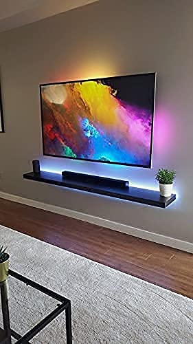 Image of 3 Meter RGB Strip Light with 24 Button Remote Self Adhesive | Complete Strip Light with Kit | RGB Backlit tv Kit| Ceiling Light Strip Multicolor